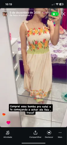 Vestido colorido
