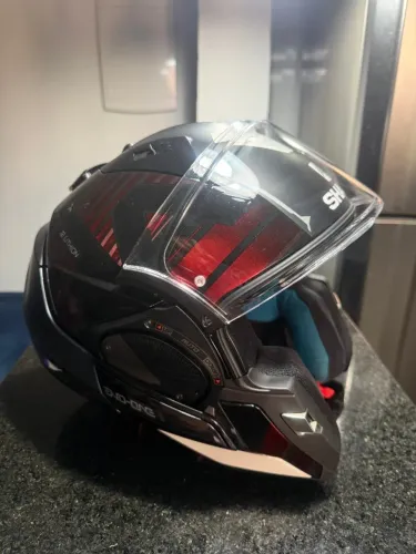 Capacete Shark Evo One V2 LITHION KUR Escamoteável