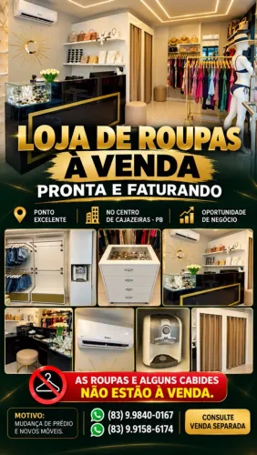 Loja de roupas completa