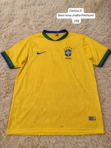 Camisa do Brasil G , malha Premium!