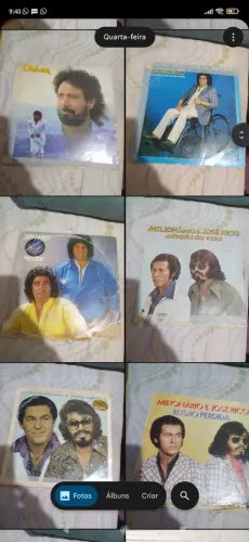 60 discos de vinil vários estilos
