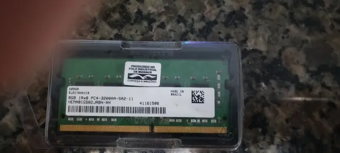 Memoria RAM 8gb 3200mhz para NOTEBOOK
