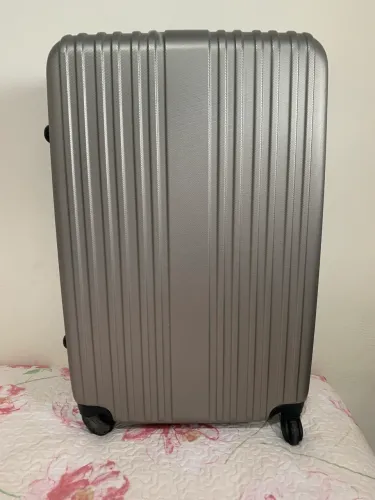 Mala grande rígida Seanite 4 rodas muito conservada