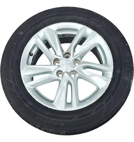 Roda Aro 16 C/ Pneu Chevrolet Tracker 2021/2023 Detalhe Branco