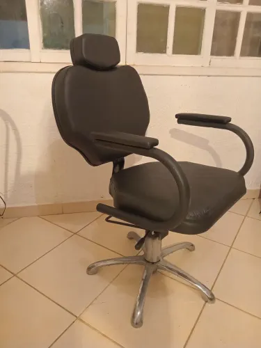 Cadeira de salão hidráulica reclinavel