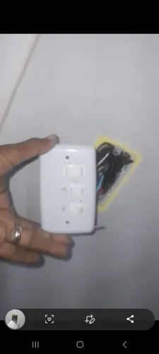 Tomadas, interruptores SOU ELETRICISTA chuveiro ventilador de teto