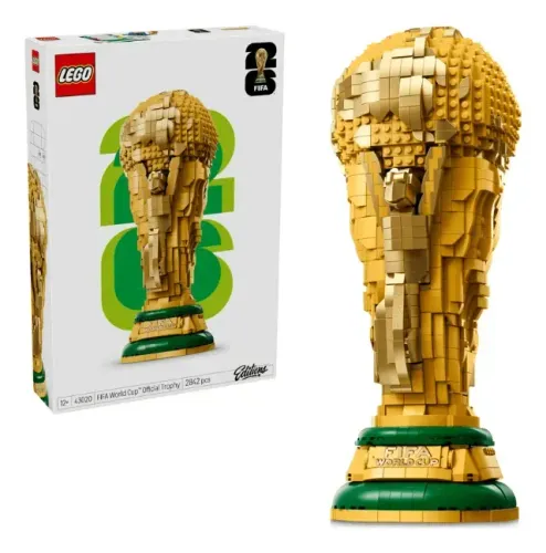 Lego Copa Do Mundo Troféu Oficial 2842 Peças 43020