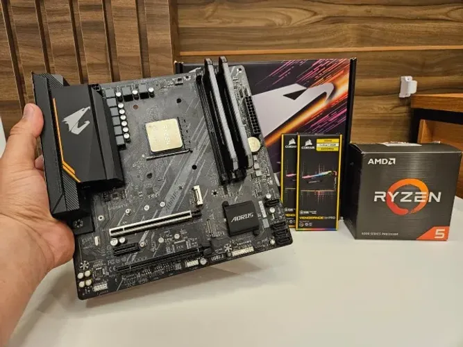 KIT AM4 - RYZEN 5 5600X + 16GB RAM + B550M
