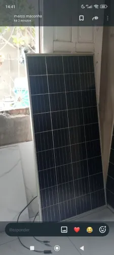 placa solar pra vender so tem 4