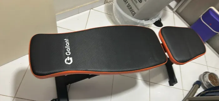 Banco de musculação 6 níveis marca Gallant 