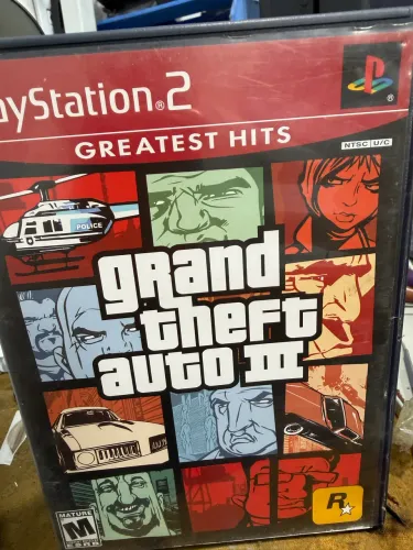 Grand theft auto 3 ps2 original com manual colecionador