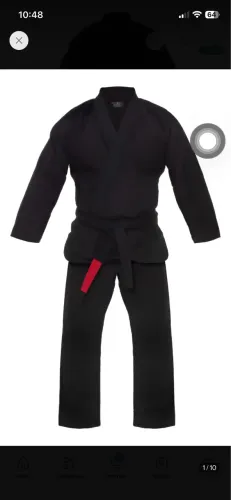 Kimono Preto A0 - usado 5x