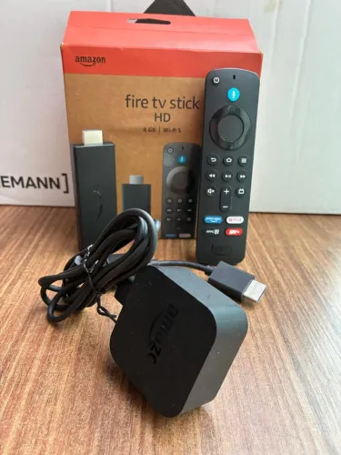 Amazon Fire TV Stick HD 8GB Wi-Fi 5 + Alexa + Caixa Original