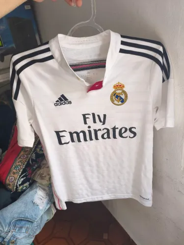 Camisa do real Madrid 2014 branca CR7