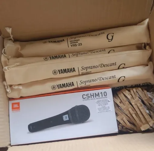 Flauta doce Yamaha YRS 23 Germanica Novas