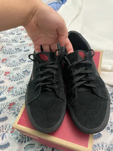 Tênis Vans SK8-Low Black/Black 