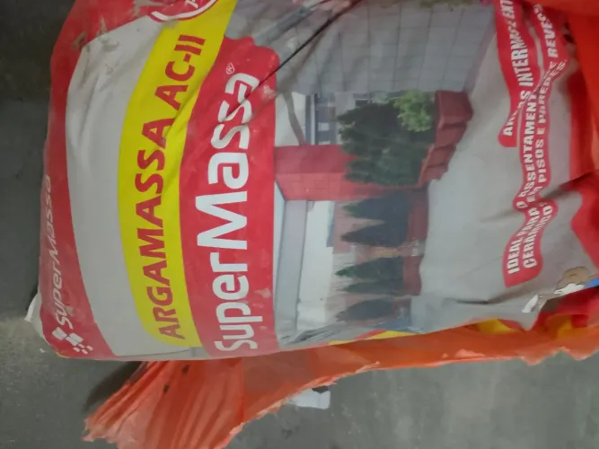 Argamassa valor a negociar