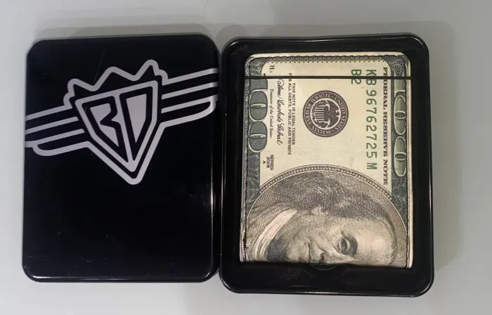 Carteira Dólar -Buckle-Down 