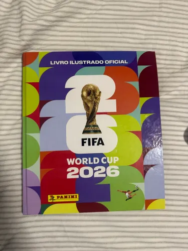Álbum da copa do mundo 2026 completo - Capa dura 