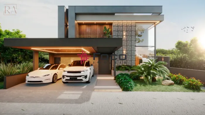 Sobrado - Condomínio Reserva Aruanã - Bairro Floresta - 04 Dormitórios - 292 m²