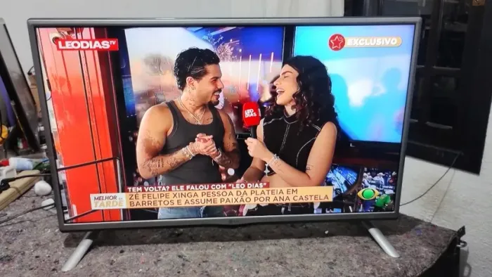 TV Led 32 LG Com Canais digitais e 2 entradas HDMi