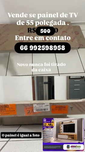 Painel de Tv de 55 polegadas