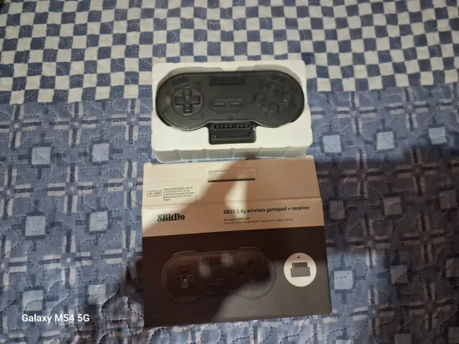 CONTROLE DO SUPER NITENDO SEM FIO SEMI NOVO..