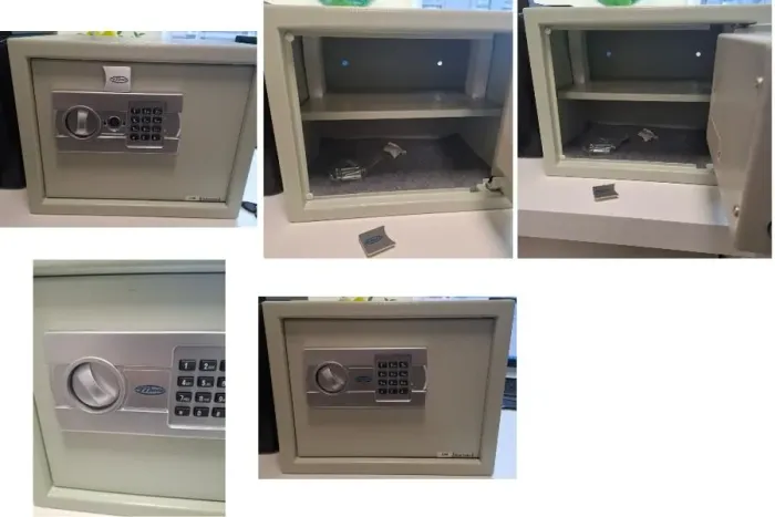 Cofre Menno 30?EG Novíssimo - Painel Eletrônico, Aço 0,9?mm