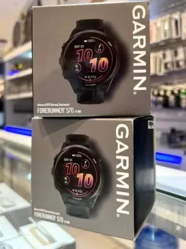 Garmim Forerruner 570 Branco 42mm Novo Lacrado Garantia Loja Física