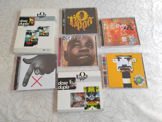 Lote CDs usados O Rappa