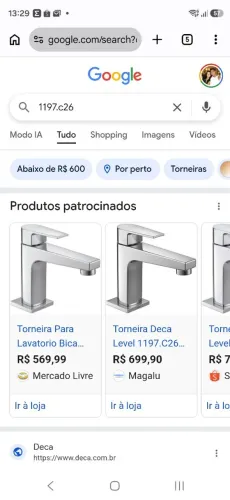 Vendo kit Deca, chuveiro, ducha universal e torneira lacrados