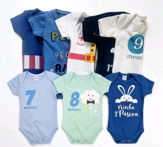 Lotinho roupas para bb oportunidade 8 peças por 47 reais