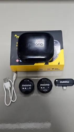 Microfone Duplo MAONO