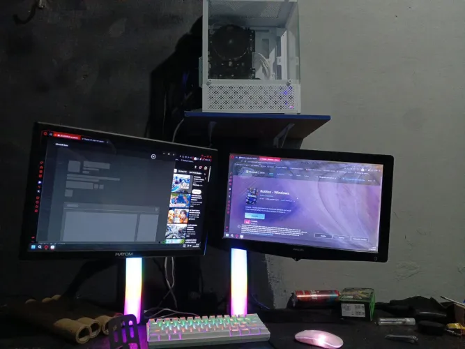 Pc completo com kit AMD Ryzen 5 3400g
