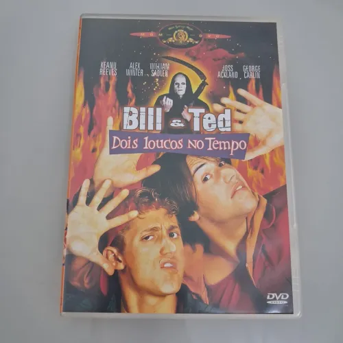 Dvd original Bill e Ted dois loucos no tempo