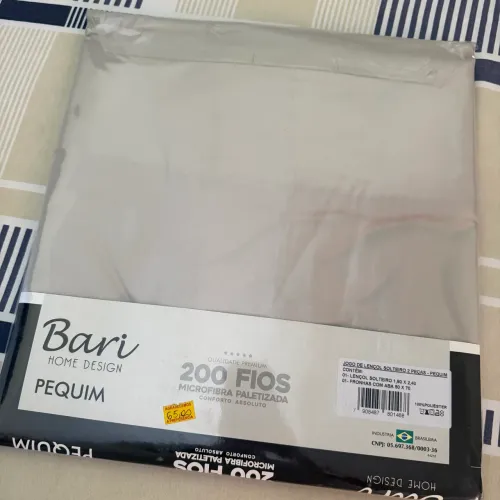 Jogo de lençol cama solteiro