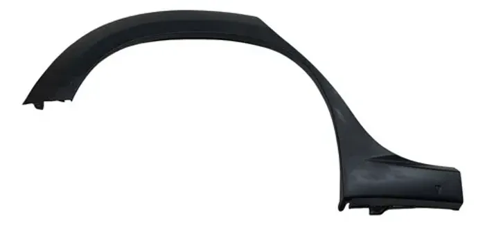 Fender Moldura Paralama Fiat Pulse 2023 Traseiro Direito Preto