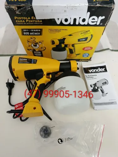 Pistola Elétrica de Pintura Vonder