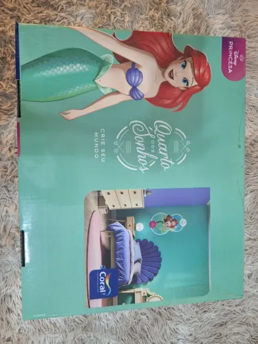 Kit pintura inspirado na Ariel