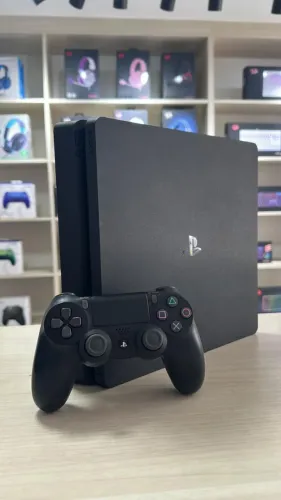 PS4 Slim 500gb - Até 12x sem juros, Loja Física