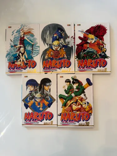 Mangas Naruto Gold (6 ao 10)