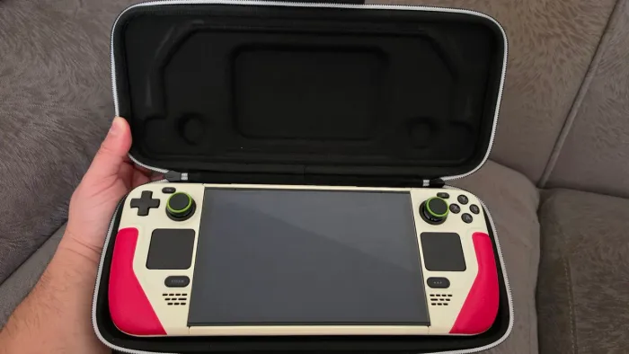 Steam Deck Oled 1tb Console Portátil Com Case Original