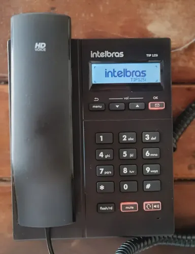 Vendo Telefone IP Intelbras TIP 125i