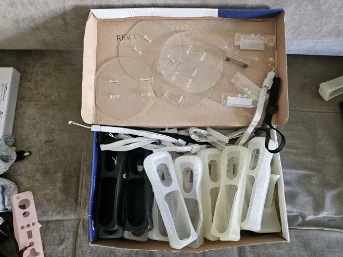 Capinhas Cordões Acrílicos Suportes Barra Sensora Originais Nintendo