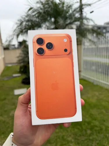 iPhone 17 pro Max 256gb laranja NOVO
