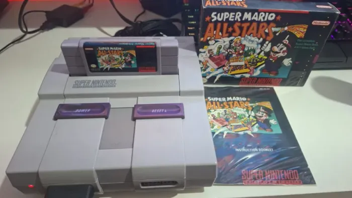 jogo Super Mario All Stars - para Super Nintendo
