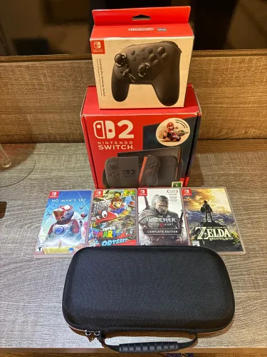 Nitendo switch 2 novíssimo