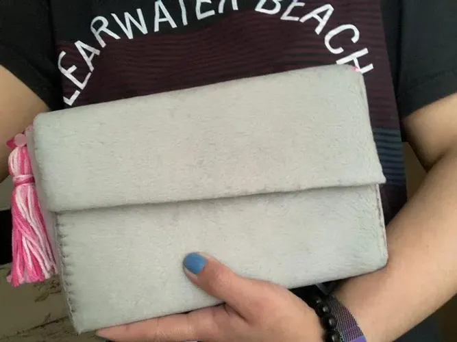 Bolsa Clutch Envelope Artesanal Sustentável (Nova / Exclusiva)