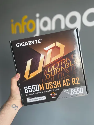 Placa mãe Gigabyte b550m DS3H AC R2 WI-FI