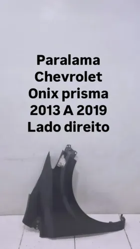 Paralama Chevrolet Onix Prisma 2013 2014 2015 2016 2017 2018 2019 Lado Direito